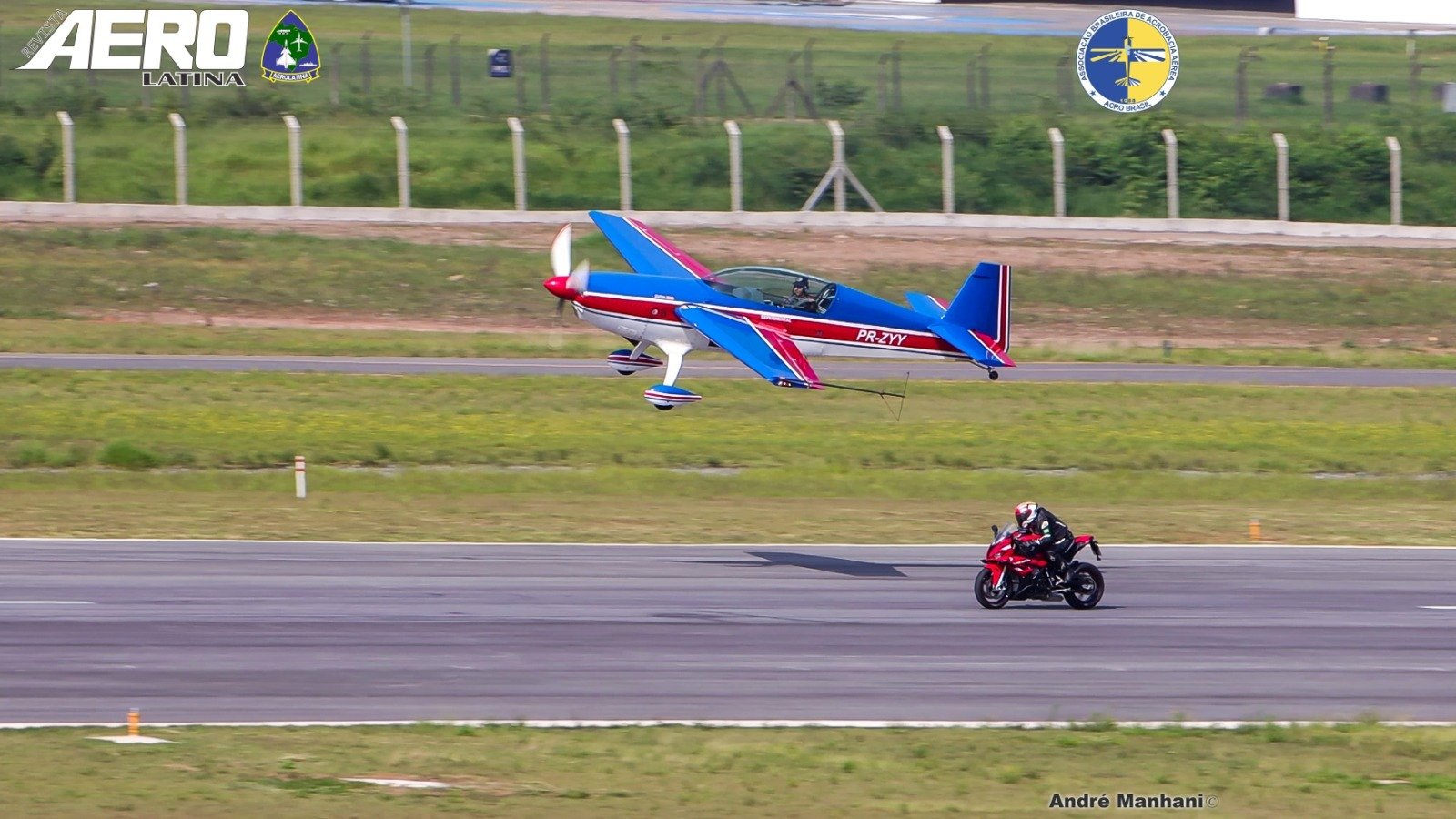 ACRO Brasil - Show Conjunto com Avião PR-ZYY e Moto - Foto 1